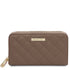 Ada - Double zip around soft leather wallet